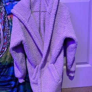 american eagle teddy jacket